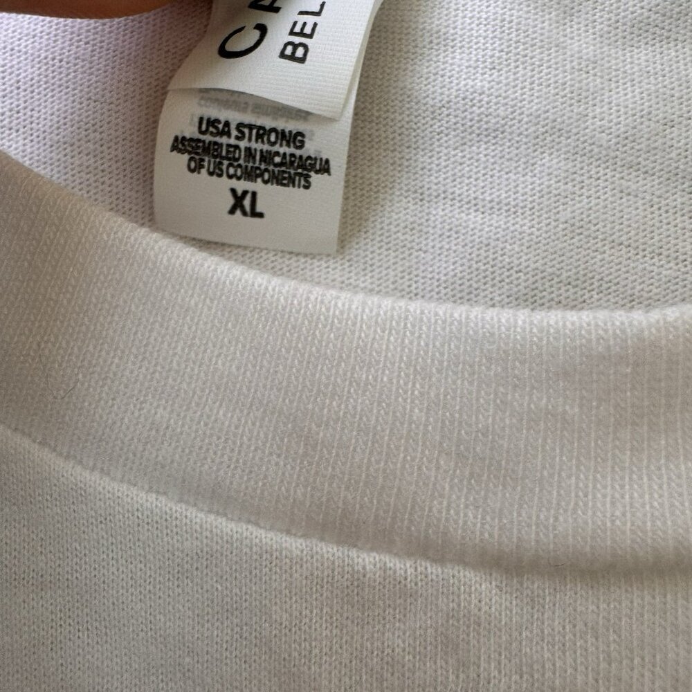 Napa Valley White Shirt Bella Canvas Shirts Size XL - Picture 3 of 4